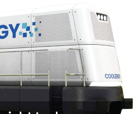 COOLERG HYDROGEN LOCOMOTIVE