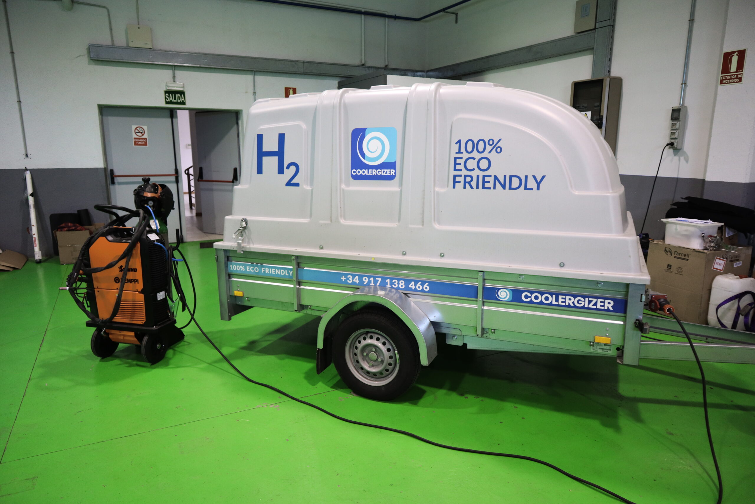 COOLERGY’s Mobile Hydrogen Generator Set to Revolutionise Green Welding