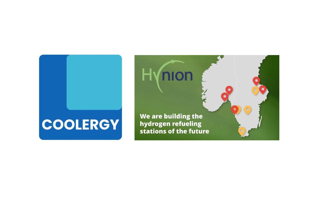 Coolergy and Hynion signed a LOI to form a JV combining their strengths in the hydrogen value chain in Northern Europe